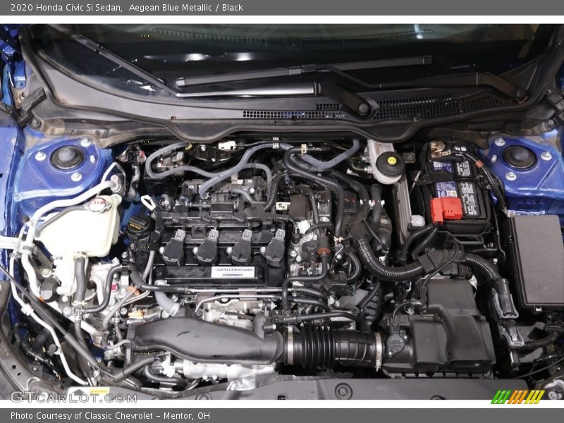  2020 Civic Si Sedan Engine - 1.5 Liter Turbocharged DOHC 16-Valve i-VTEC 4 Cylinder