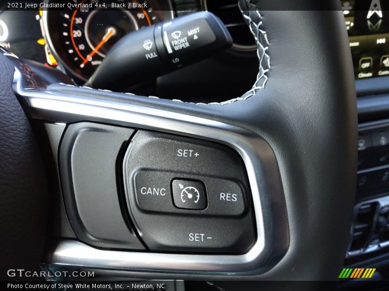 Black / Black 2021 Jeep Gladiator Overland 4x4