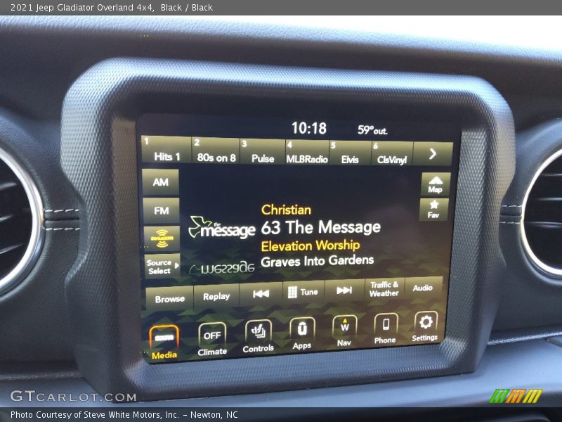 Black / Black 2021 Jeep Gladiator Overland 4x4