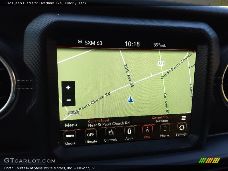 Black / Black 2021 Jeep Gladiator Overland 4x4