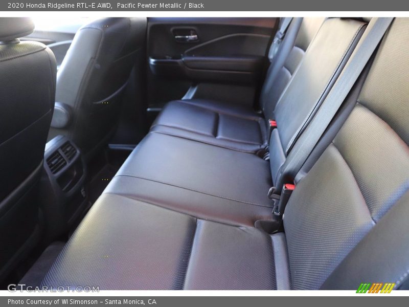 Pacific Pewter Metallic / Black 2020 Honda Ridgeline RTL-E AWD