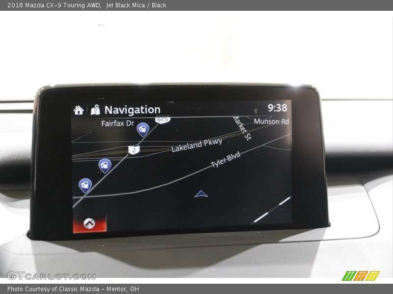 Jet Black Mica / Black 2018 Mazda CX-9 Touring AWD