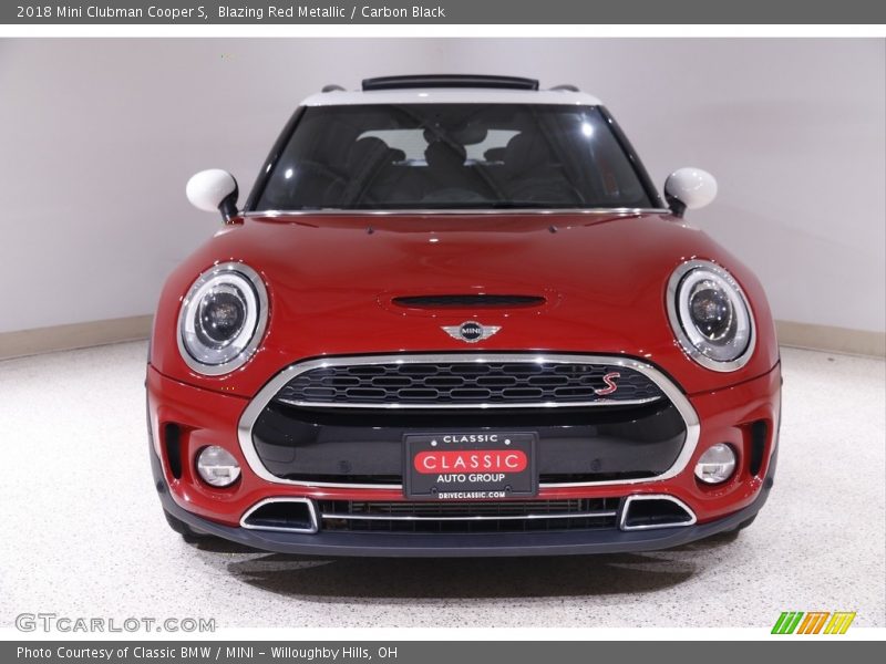 Blazing Red Metallic / Carbon Black 2018 Mini Clubman Cooper S