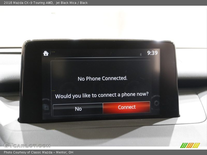 Jet Black Mica / Black 2018 Mazda CX-9 Touring AWD