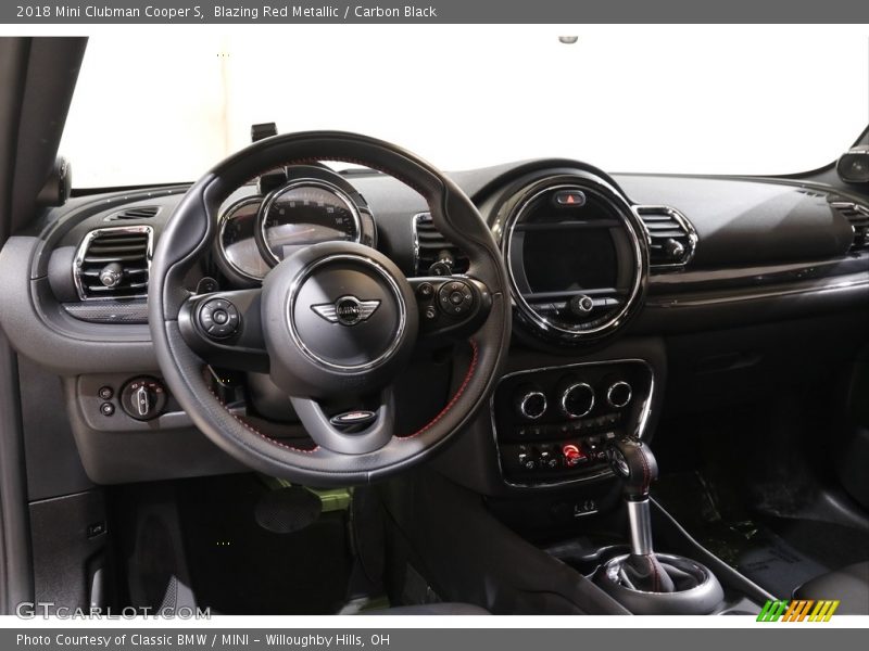 Blazing Red Metallic / Carbon Black 2018 Mini Clubman Cooper S