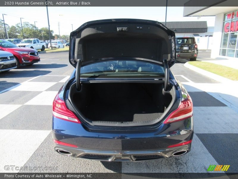 Adriatic Blue / Black 2020 Hyundai Genesis G70
