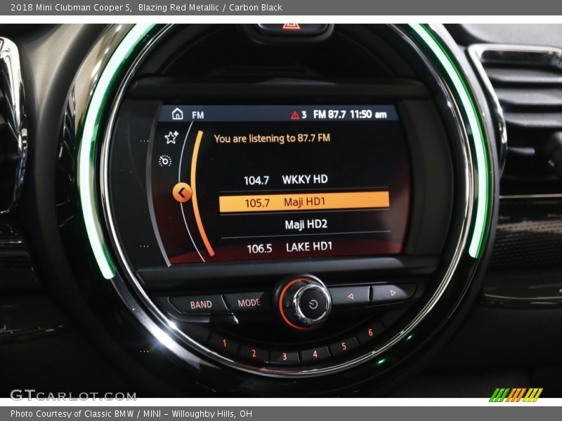 Blazing Red Metallic / Carbon Black 2018 Mini Clubman Cooper S