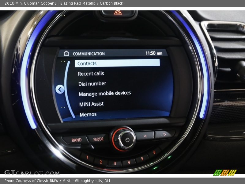 Blazing Red Metallic / Carbon Black 2018 Mini Clubman Cooper S