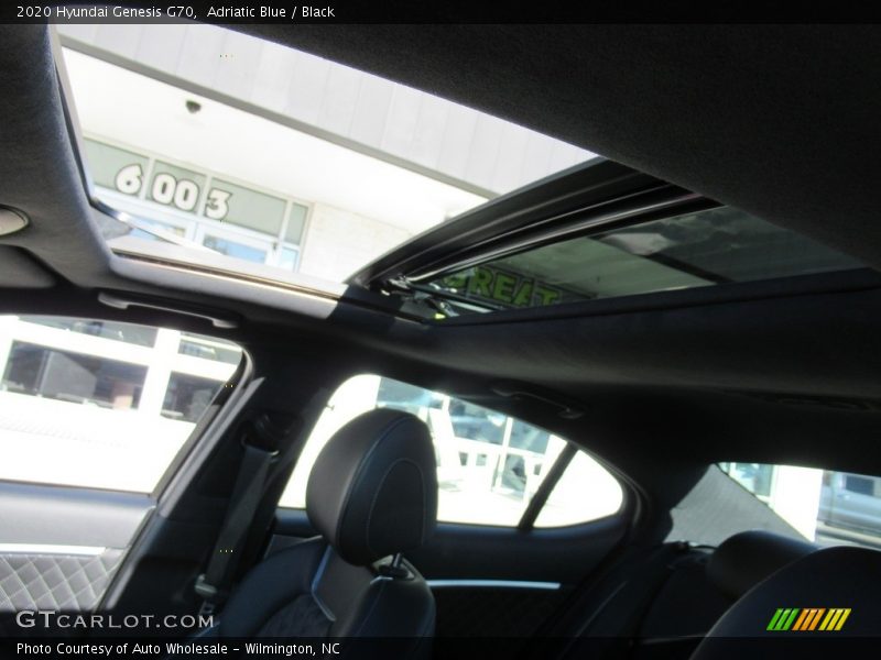 Adriatic Blue / Black 2020 Hyundai Genesis G70