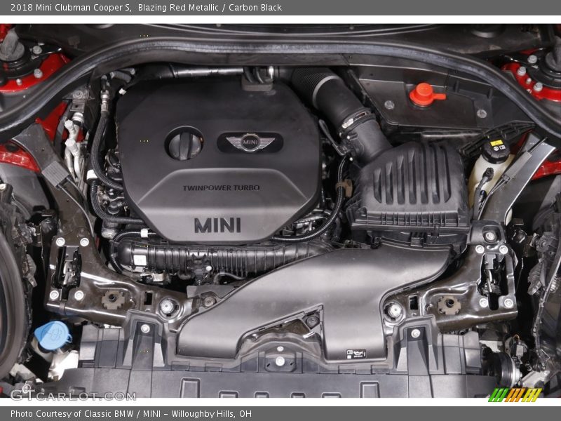 Blazing Red Metallic / Carbon Black 2018 Mini Clubman Cooper S
