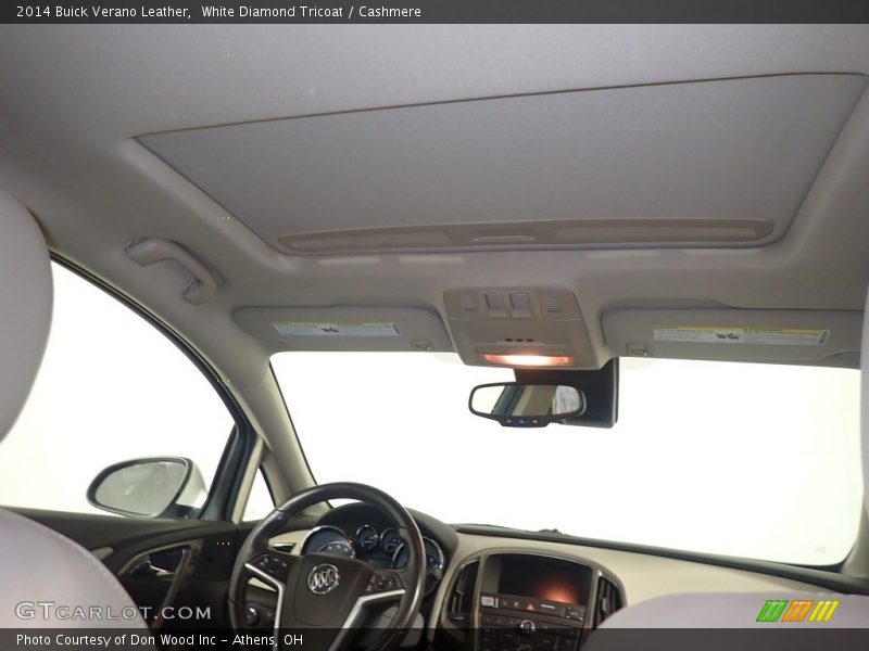 White Diamond Tricoat / Cashmere 2014 Buick Verano Leather