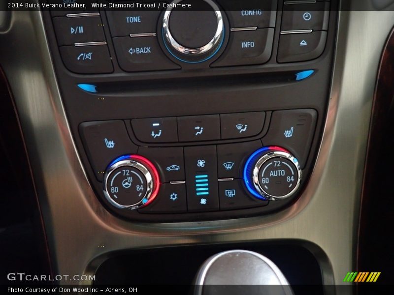 White Diamond Tricoat / Cashmere 2014 Buick Verano Leather