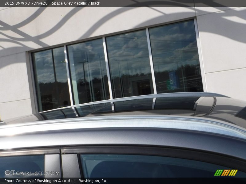 Space Grey Metallic / Black 2015 BMW X3 xDrive28i