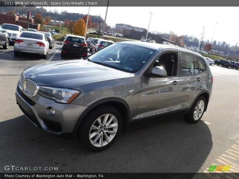 Space Grey Metallic / Black 2015 BMW X3 xDrive28i