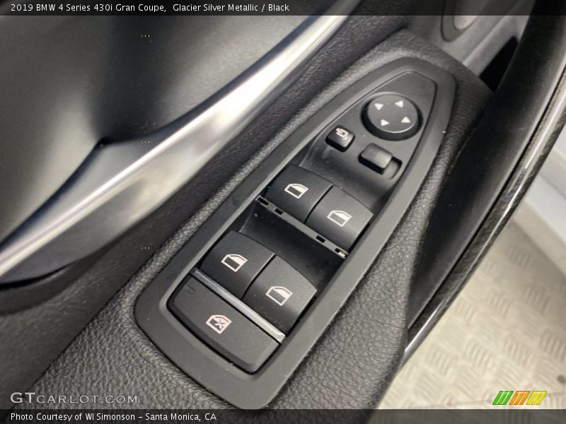 Glacier Silver Metallic / Black 2019 BMW 4 Series 430i Gran Coupe