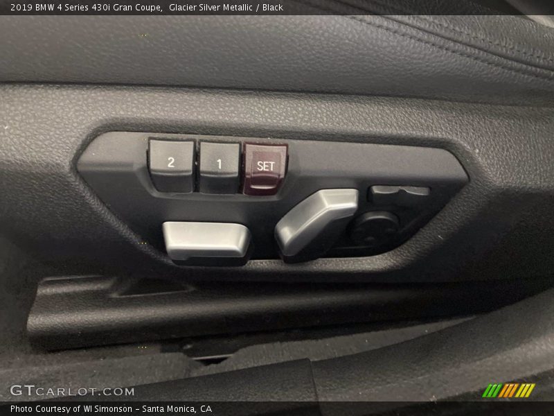 Glacier Silver Metallic / Black 2019 BMW 4 Series 430i Gran Coupe