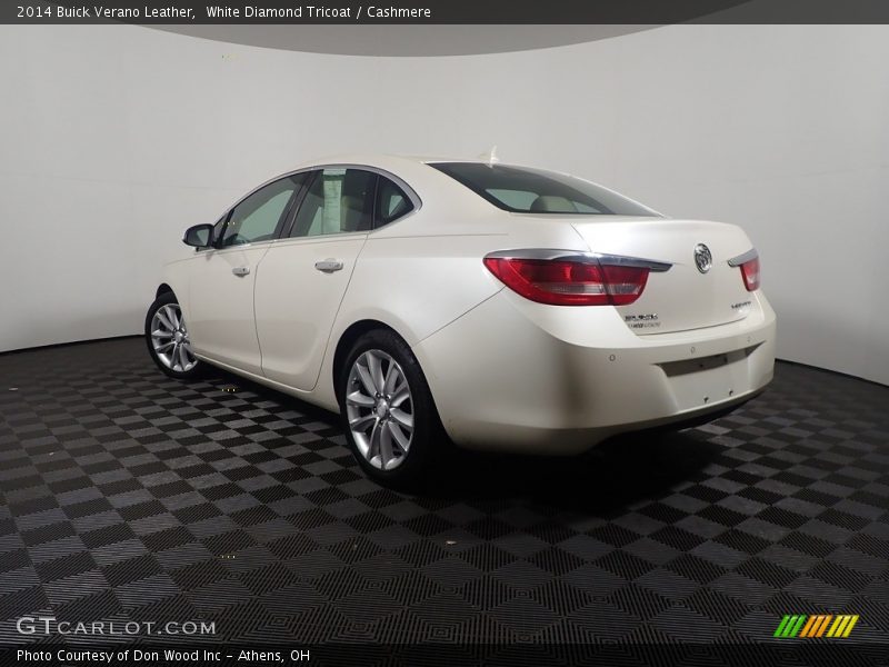 White Diamond Tricoat / Cashmere 2014 Buick Verano Leather