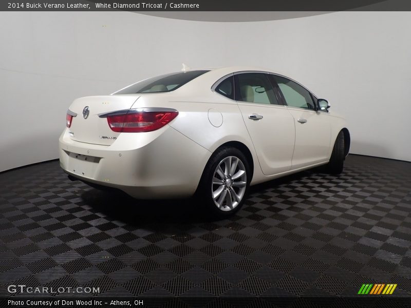 White Diamond Tricoat / Cashmere 2014 Buick Verano Leather