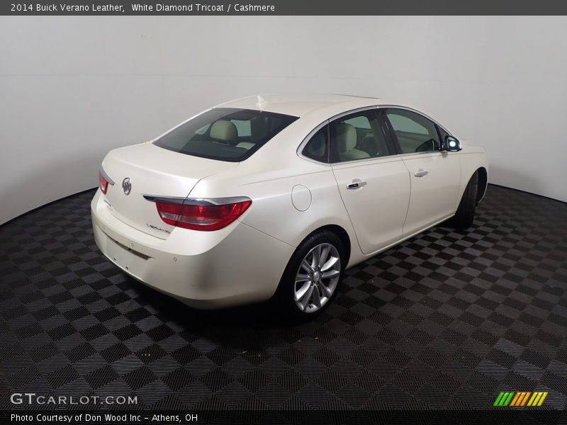 White Diamond Tricoat / Cashmere 2014 Buick Verano Leather