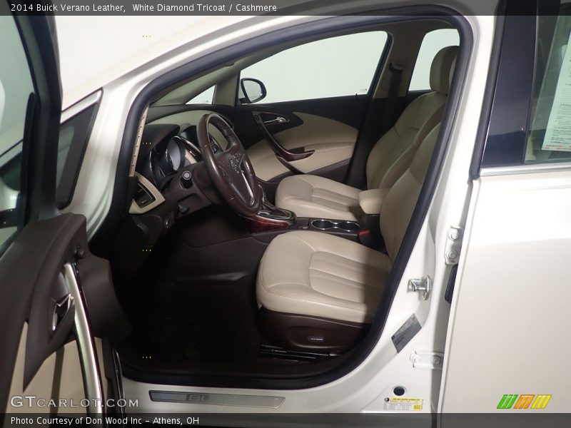 White Diamond Tricoat / Cashmere 2014 Buick Verano Leather
