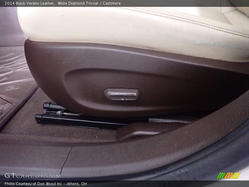 White Diamond Tricoat / Cashmere 2014 Buick Verano Leather