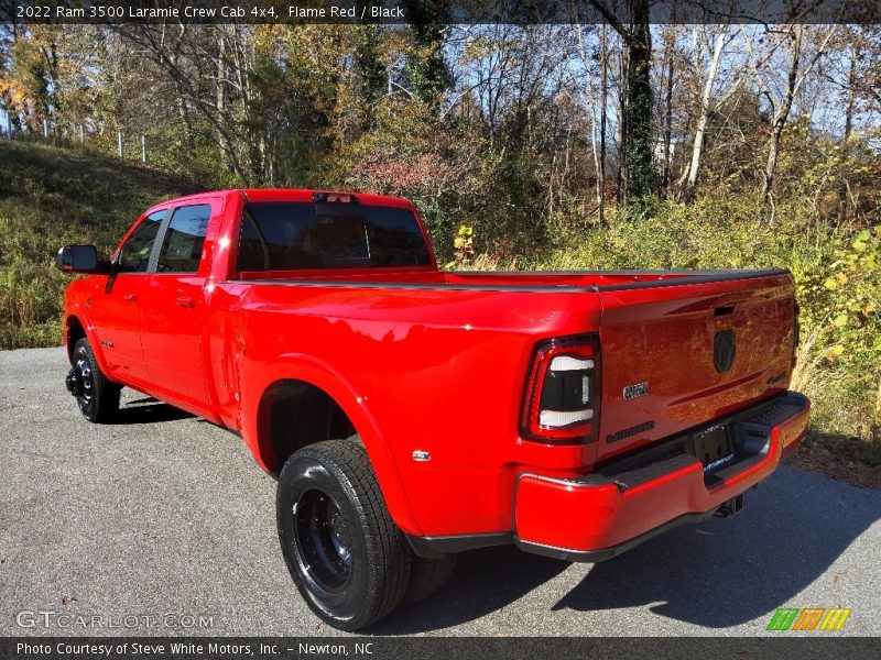 Flame Red / Black 2022 Ram 3500 Laramie Crew Cab 4x4