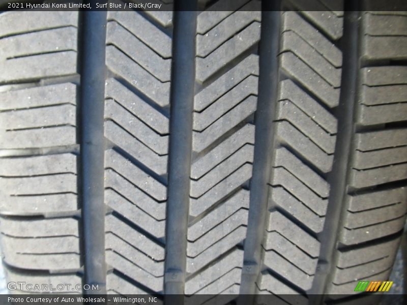 Surf Blue / Black/Gray 2021 Hyundai Kona Limited