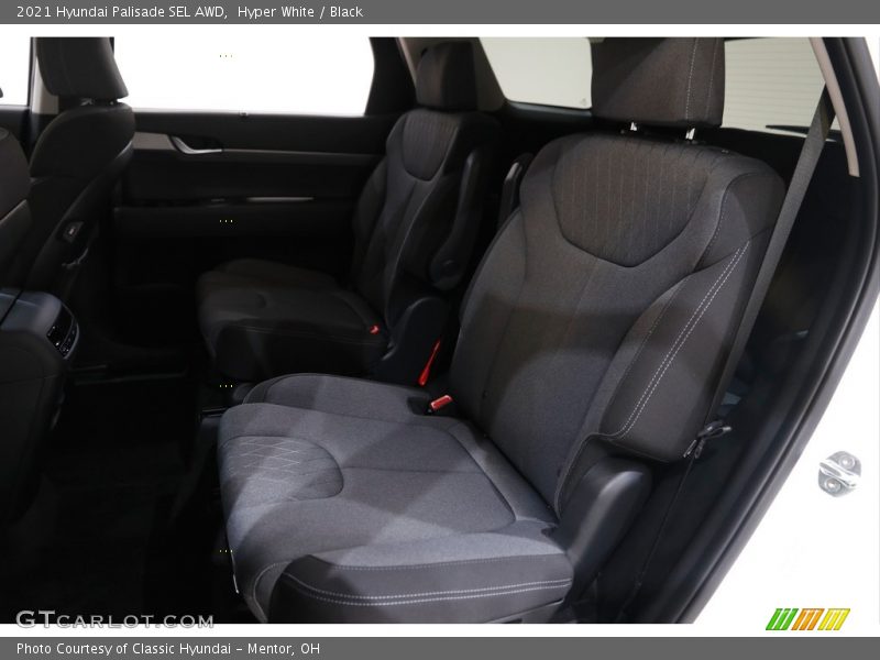 Hyper White / Black 2021 Hyundai Palisade SEL AWD