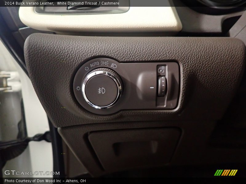 White Diamond Tricoat / Cashmere 2014 Buick Verano Leather