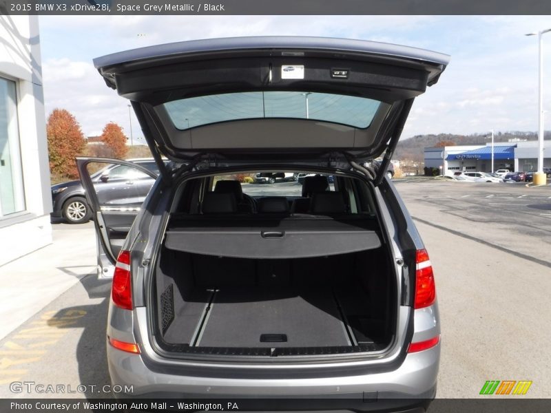 Space Grey Metallic / Black 2015 BMW X3 xDrive28i