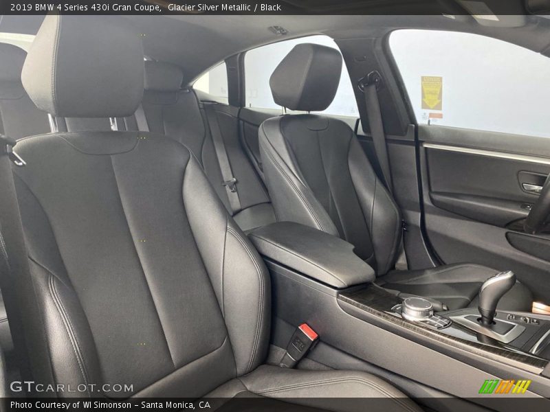 Glacier Silver Metallic / Black 2019 BMW 4 Series 430i Gran Coupe