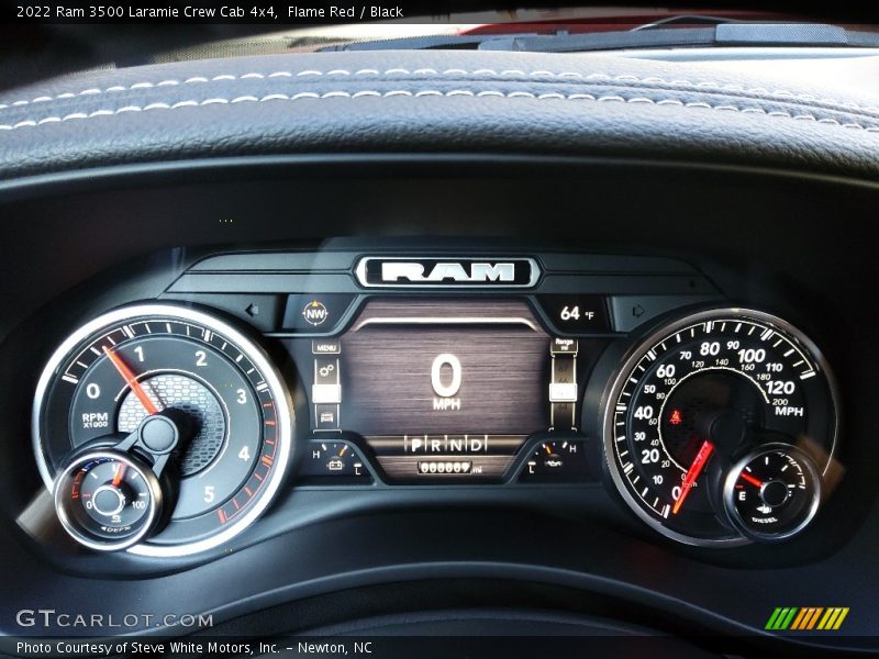 Flame Red / Black 2022 Ram 3500 Laramie Crew Cab 4x4