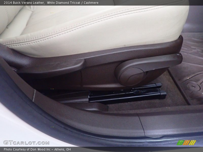 White Diamond Tricoat / Cashmere 2014 Buick Verano Leather