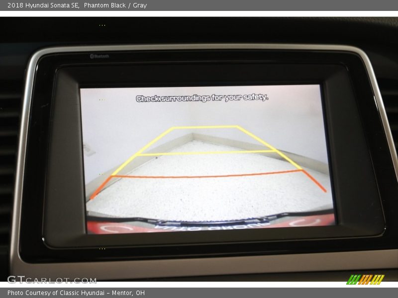 Phantom Black / Gray 2018 Hyundai Sonata SE