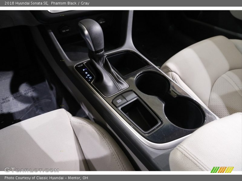 Phantom Black / Gray 2018 Hyundai Sonata SE
