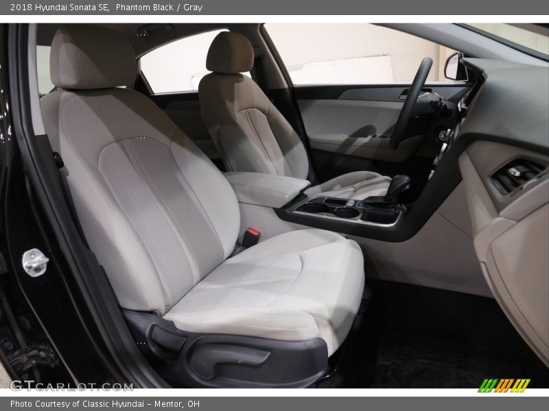 Phantom Black / Gray 2018 Hyundai Sonata SE