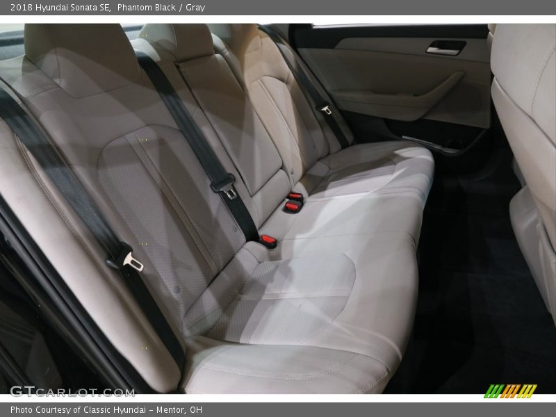 Phantom Black / Gray 2018 Hyundai Sonata SE
