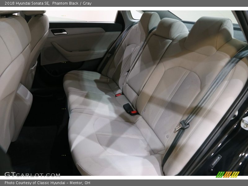 Phantom Black / Gray 2018 Hyundai Sonata SE