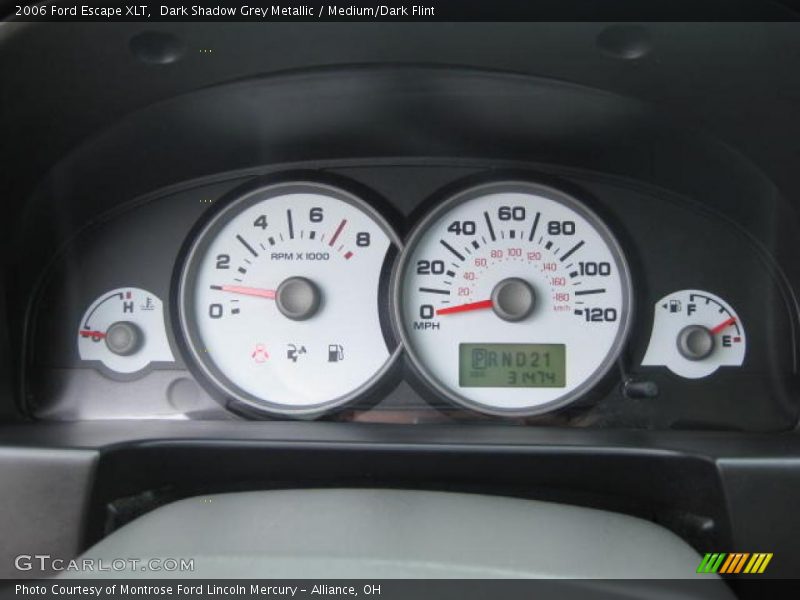 Dark Shadow Grey Metallic / Medium/Dark Flint 2006 Ford Escape XLT