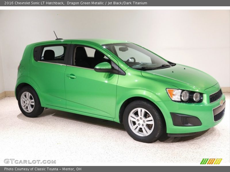  2016 Sonic LT Hatchback Dragon Green Metallic