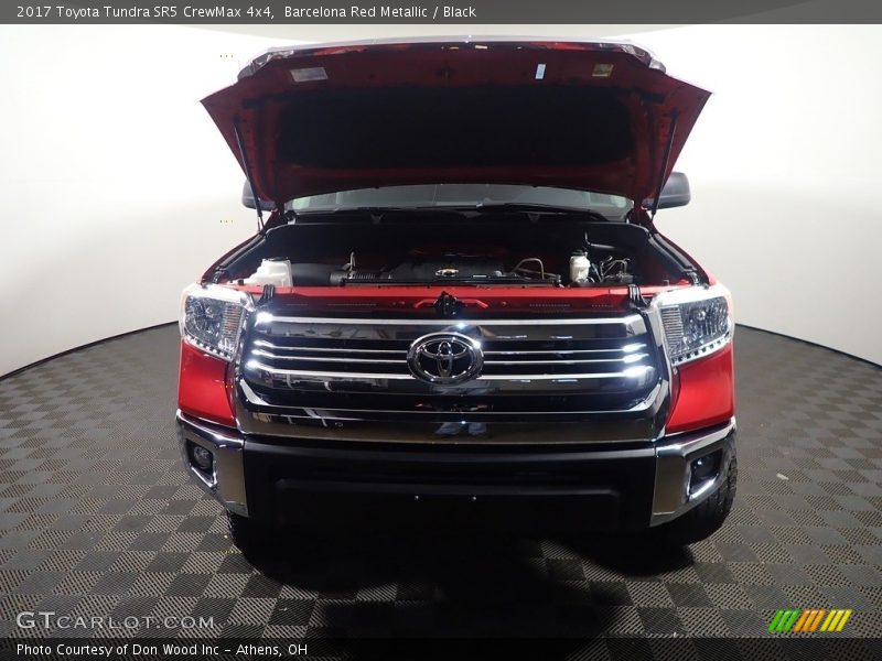 Barcelona Red Metallic / Black 2017 Toyota Tundra SR5 CrewMax 4x4