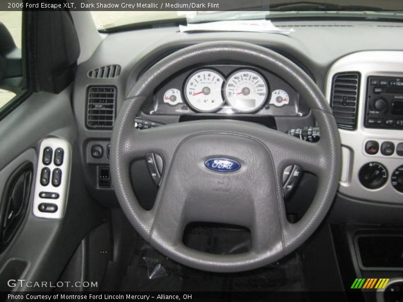 Dark Shadow Grey Metallic / Medium/Dark Flint 2006 Ford Escape XLT