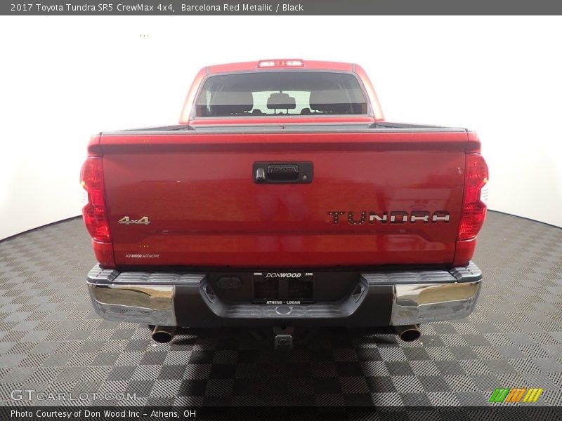 Barcelona Red Metallic / Black 2017 Toyota Tundra SR5 CrewMax 4x4