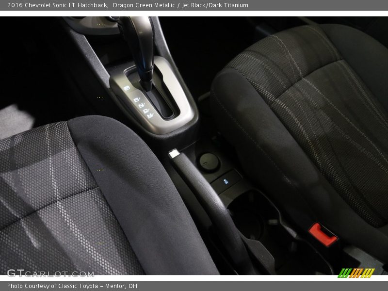 Dragon Green Metallic / Jet Black/Dark Titanium 2016 Chevrolet Sonic LT Hatchback