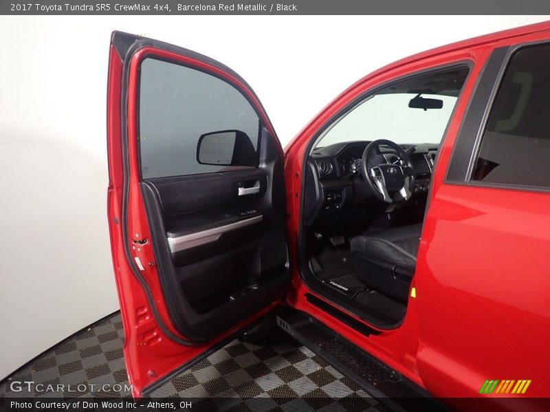 Barcelona Red Metallic / Black 2017 Toyota Tundra SR5 CrewMax 4x4