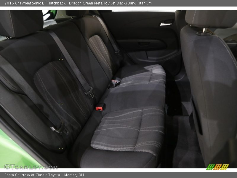 Dragon Green Metallic / Jet Black/Dark Titanium 2016 Chevrolet Sonic LT Hatchback