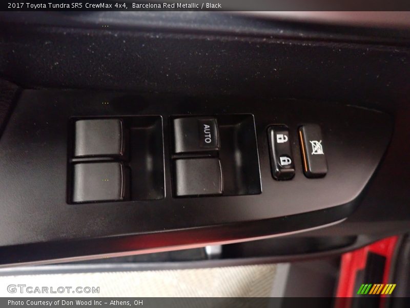 Barcelona Red Metallic / Black 2017 Toyota Tundra SR5 CrewMax 4x4