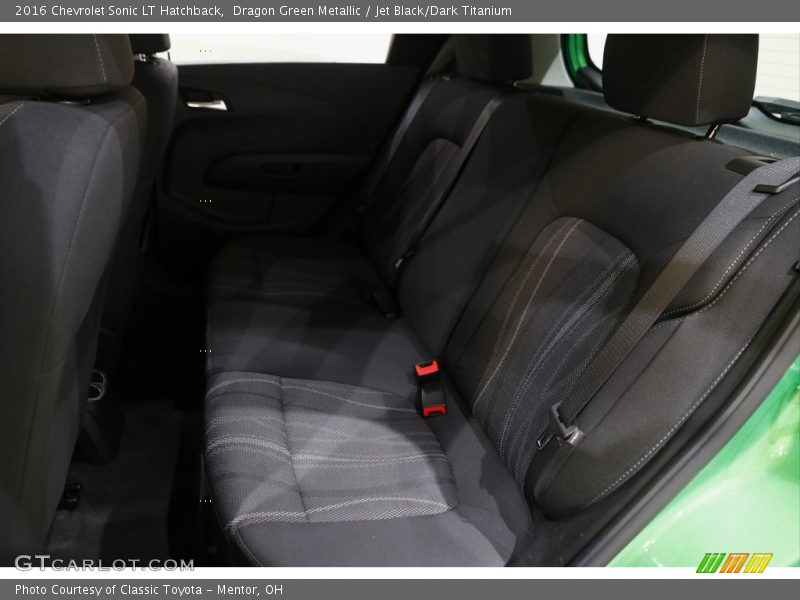 Dragon Green Metallic / Jet Black/Dark Titanium 2016 Chevrolet Sonic LT Hatchback