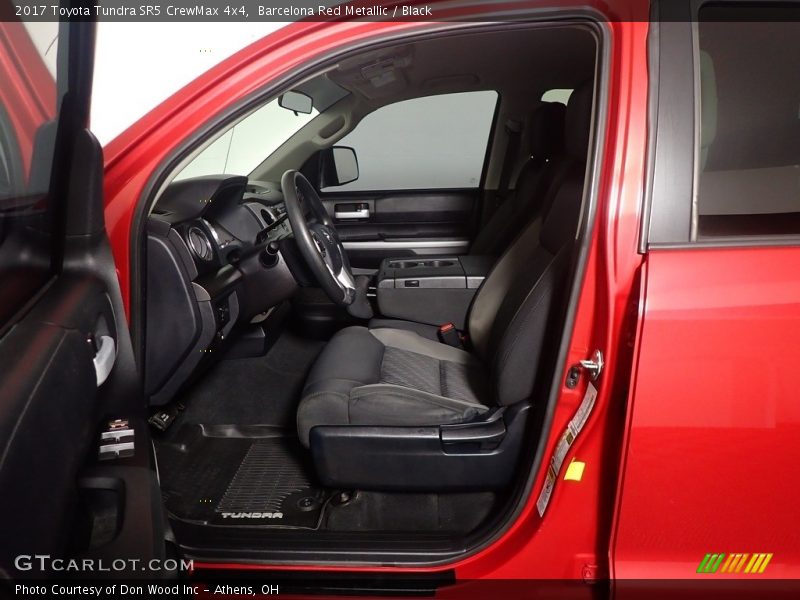 Barcelona Red Metallic / Black 2017 Toyota Tundra SR5 CrewMax 4x4