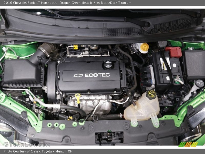  2016 Sonic LT Hatchback Engine - 1.8 Liter DOHC 16-Valve VVT Ecotec 4 Cylinder